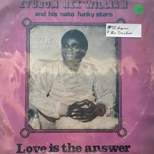Etubom Rex Williams And His Nato Funky Stars – Love Is The Answer