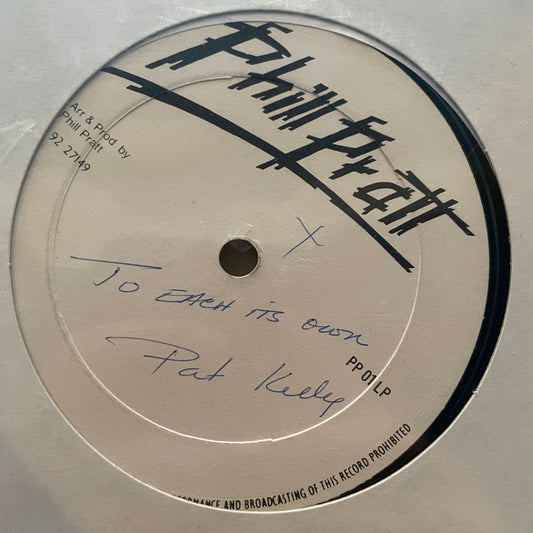 Pat Kelly – Little Boy Blue/ To Each Its Own