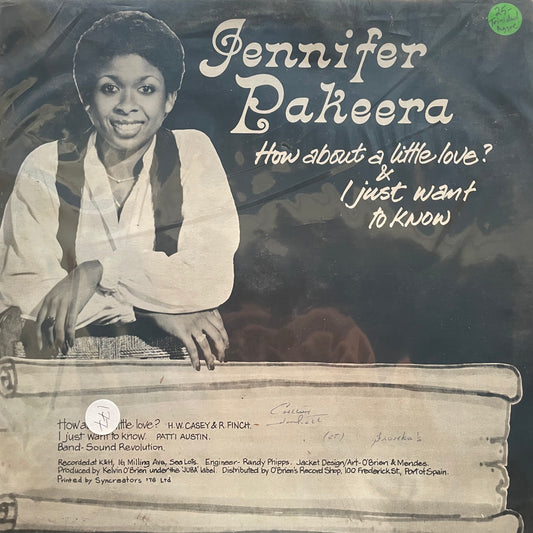 Jennifer Pakeera – How About A Little Love? / I Just Want To Know