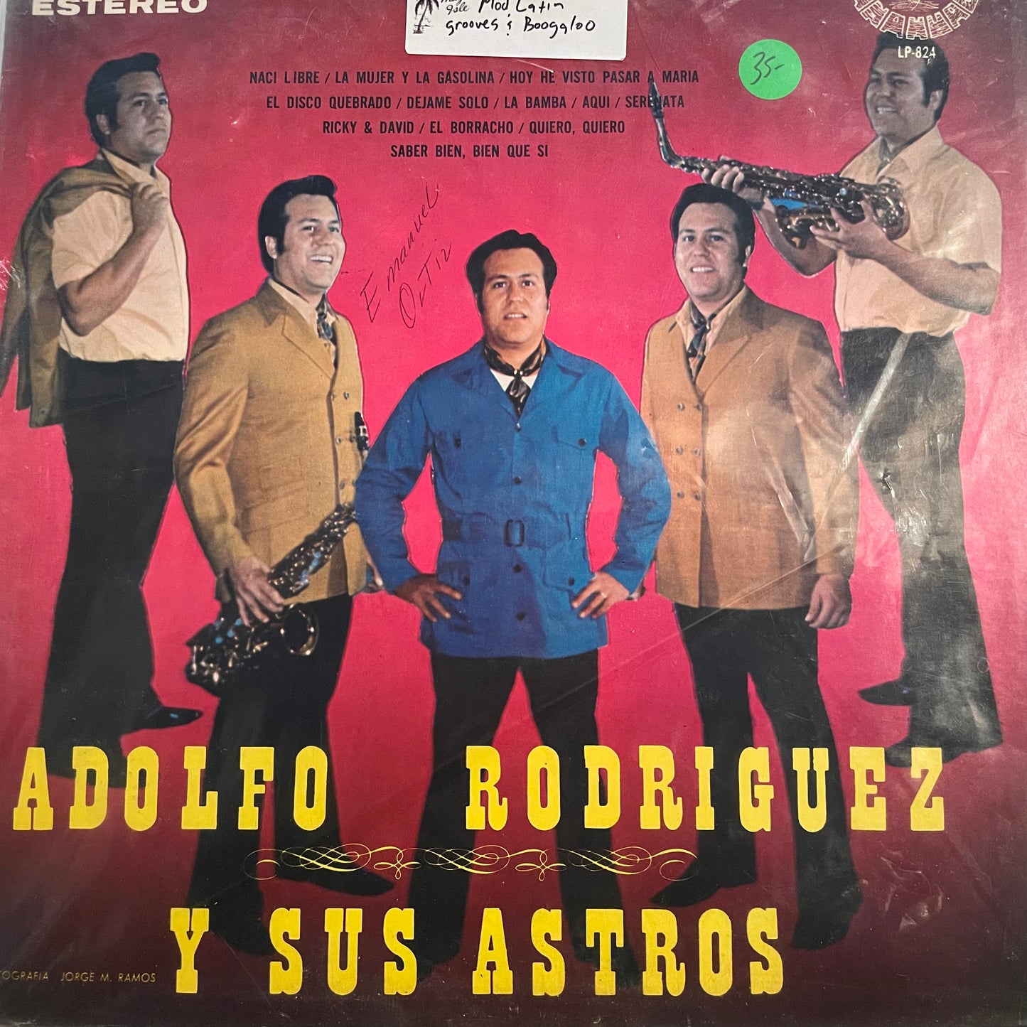 Adolfo Rodriguez Y Sus Astros