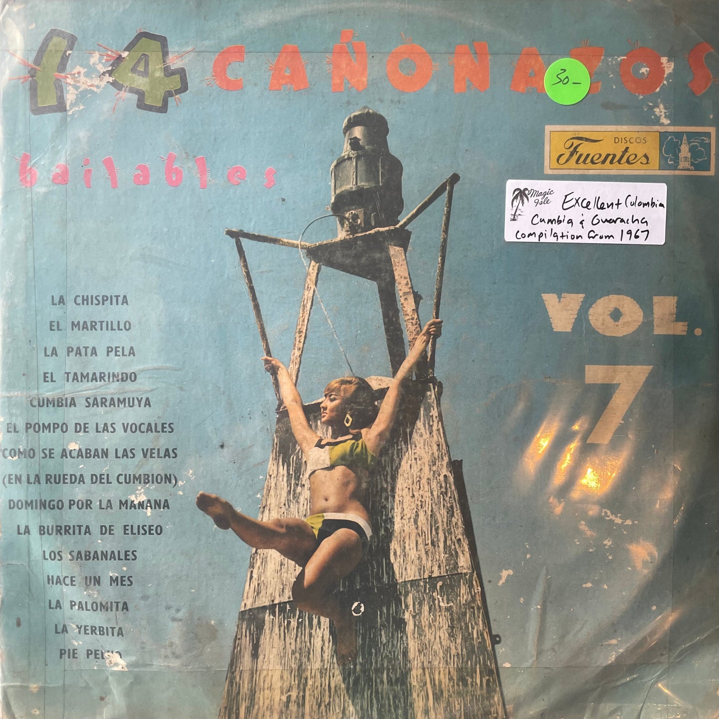 Various – 14 Cañonazos Bailables Vol. 7