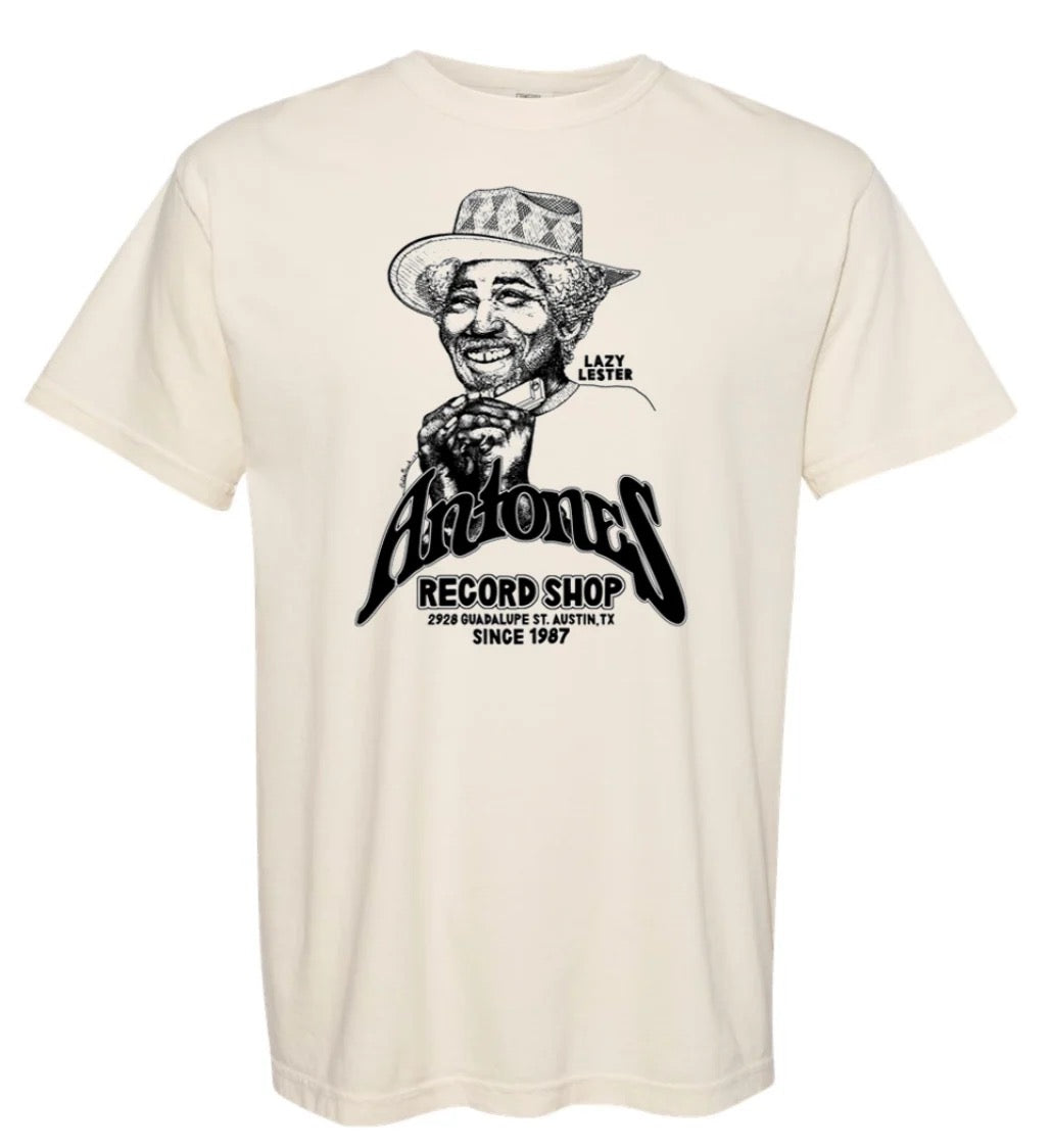 Antone's Record Shop 39th Anniversary Lazy Lester T-Shirt