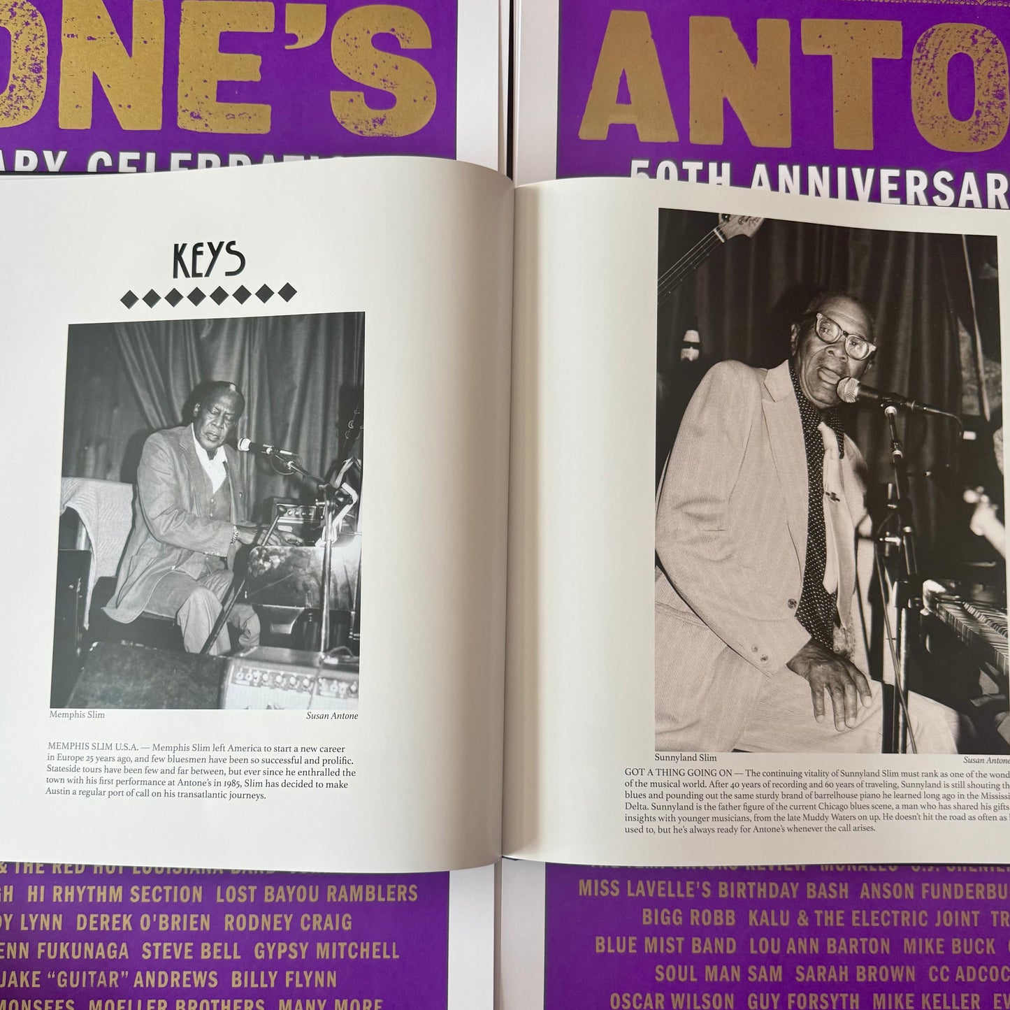 Picture The Blues by Susan Antone Photo Book