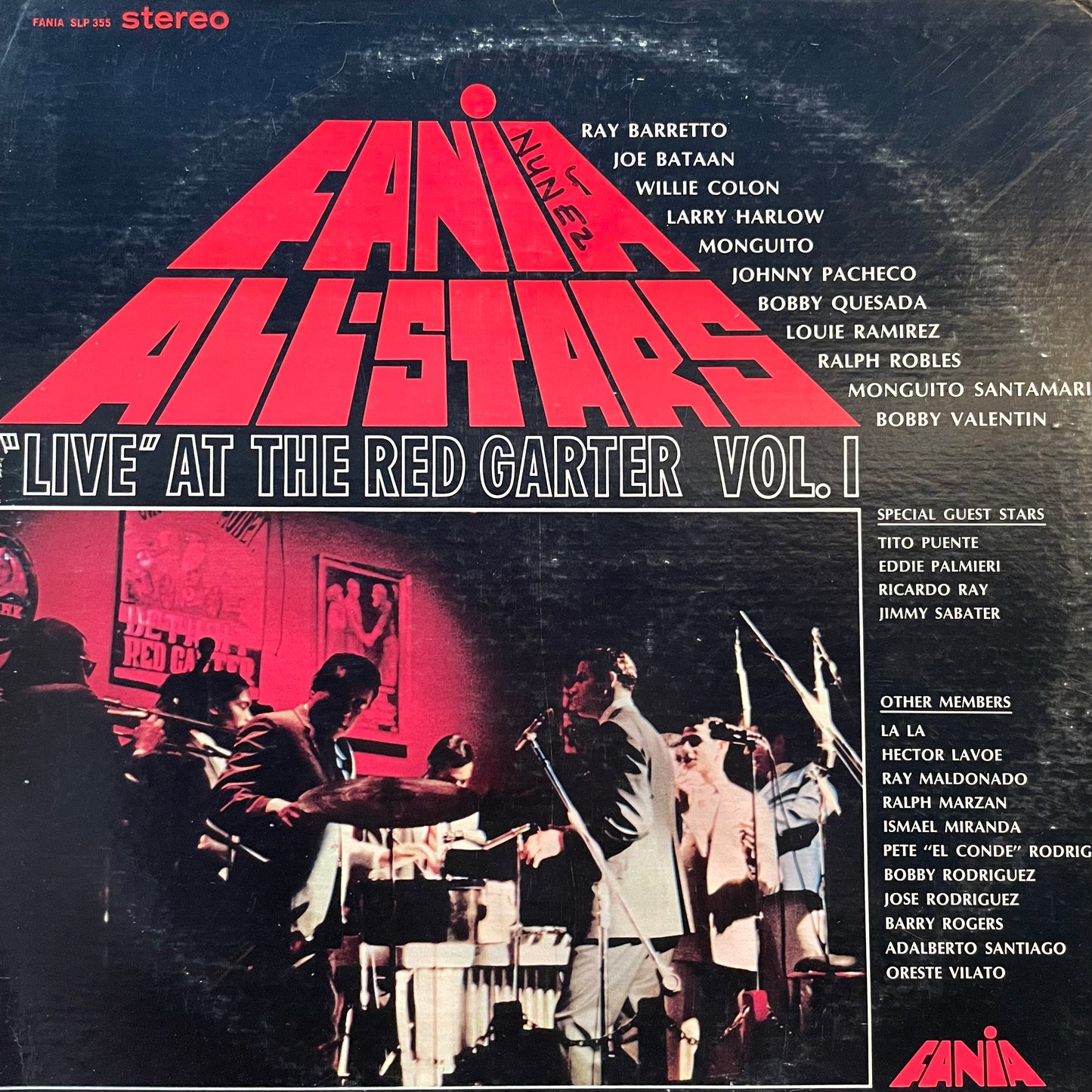 Fania All Stars – "Live" At The Red Garter Vol. 1