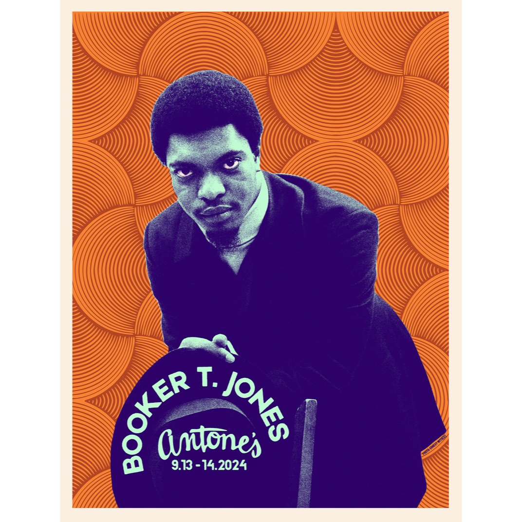 Booker T Jones Poster 2024