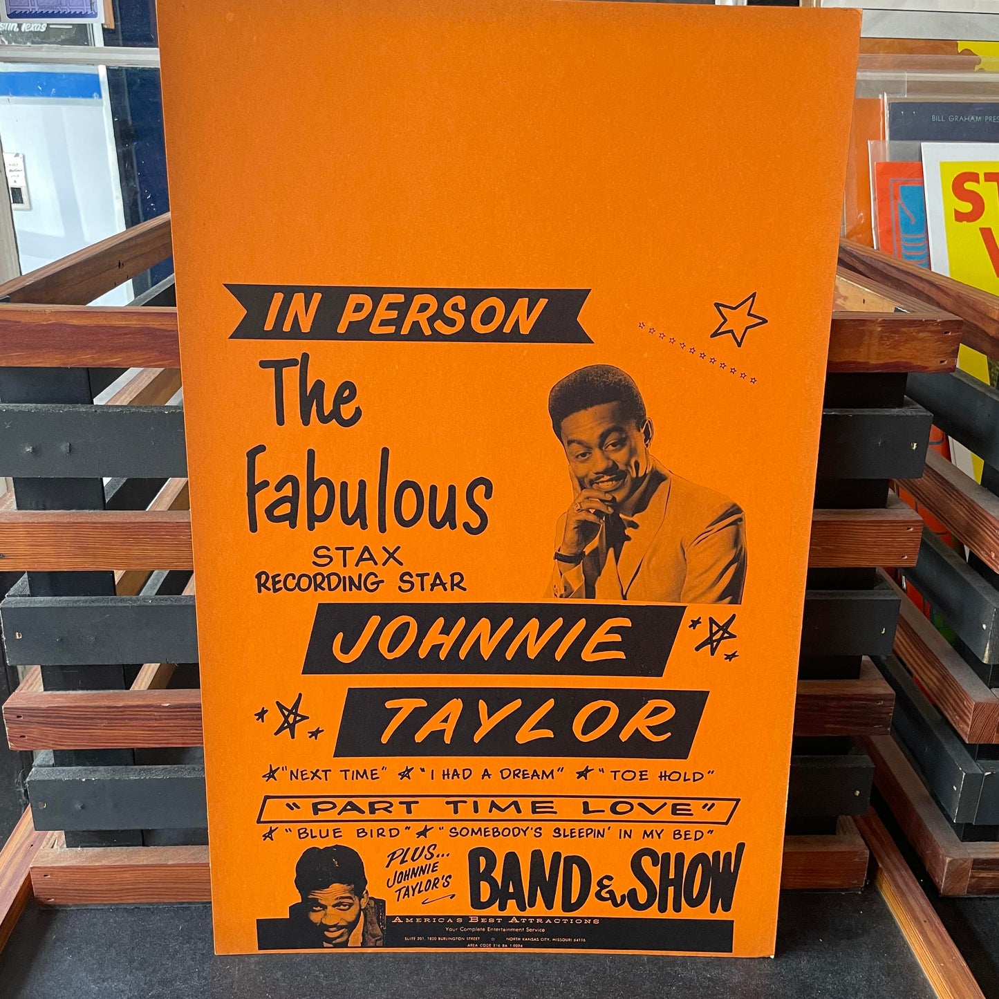 Johnnie Taylor  - Vintage Poster