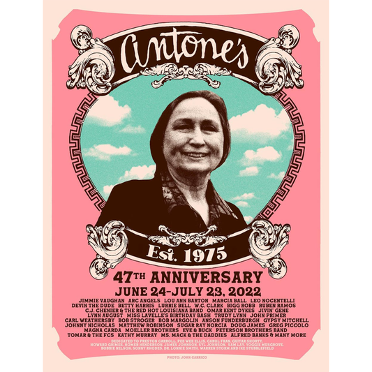 Antone's 47th Anniversary Poster