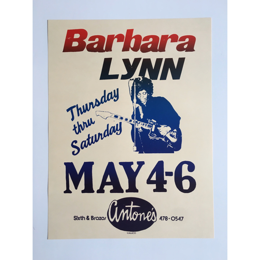 Barbara Lynn Poster