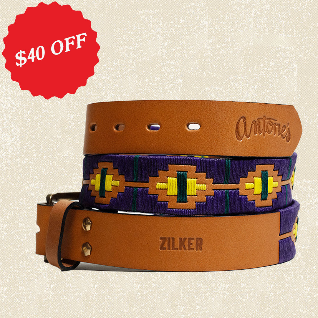 Antone's 50th Anniversary Zilker Belt
