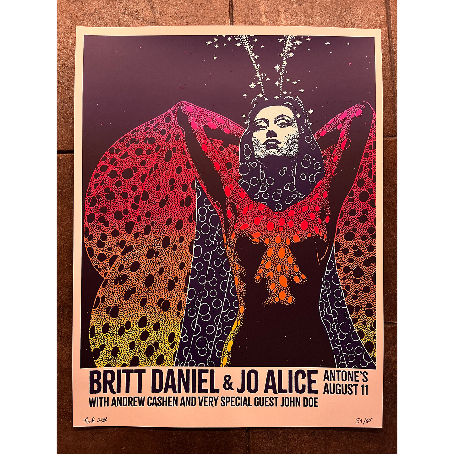 Britt Daniel and Jo Alice Poster