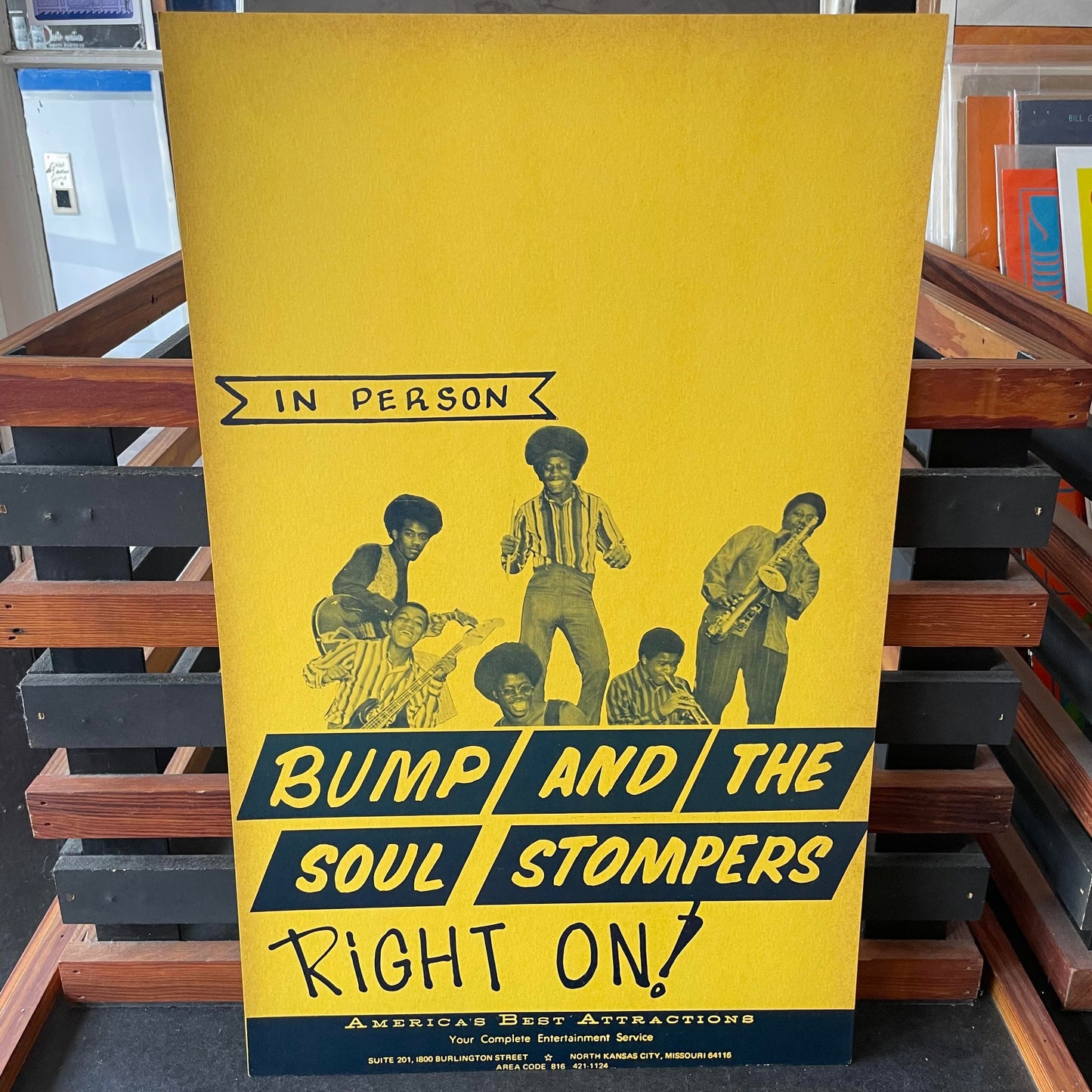 Bump and the Soul Stompers  - Vintage Poster