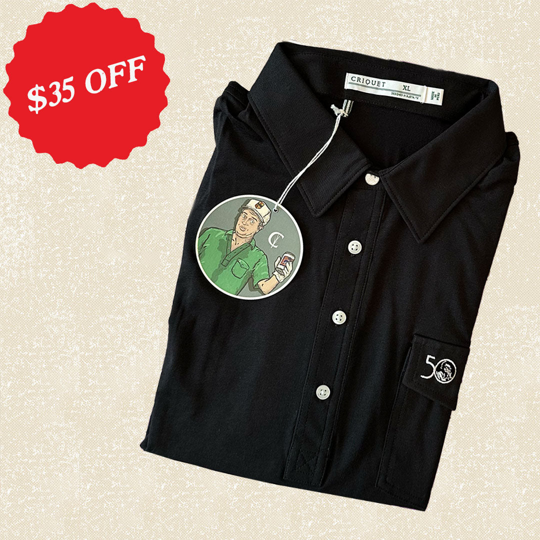 Criquet Performance Players Shirt - 50th Anniversary