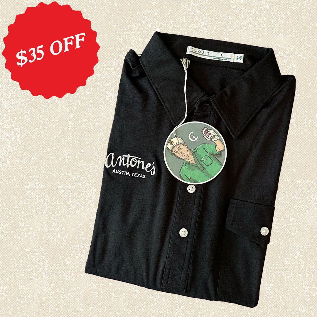 Criquet Performance Players Shirt - Antone's Script