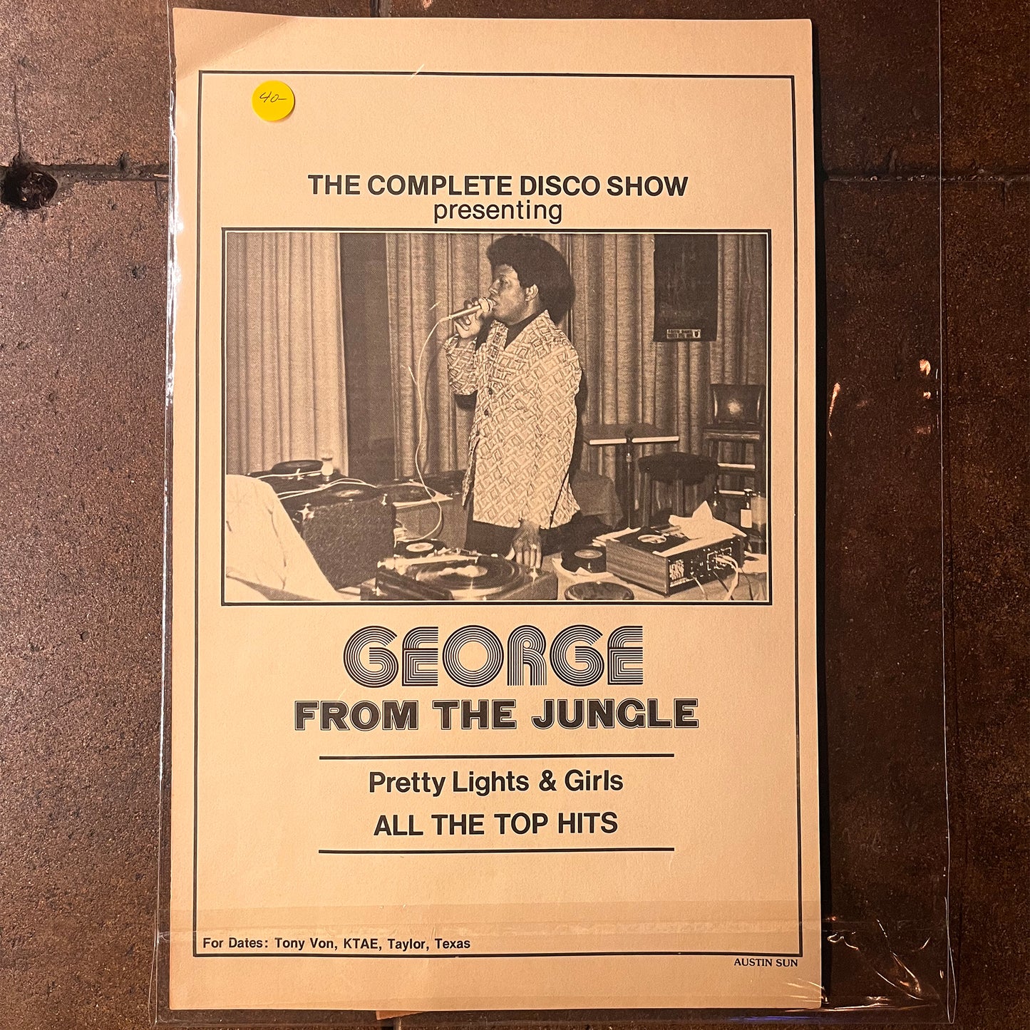 George From The Jungle - Vintage Poster