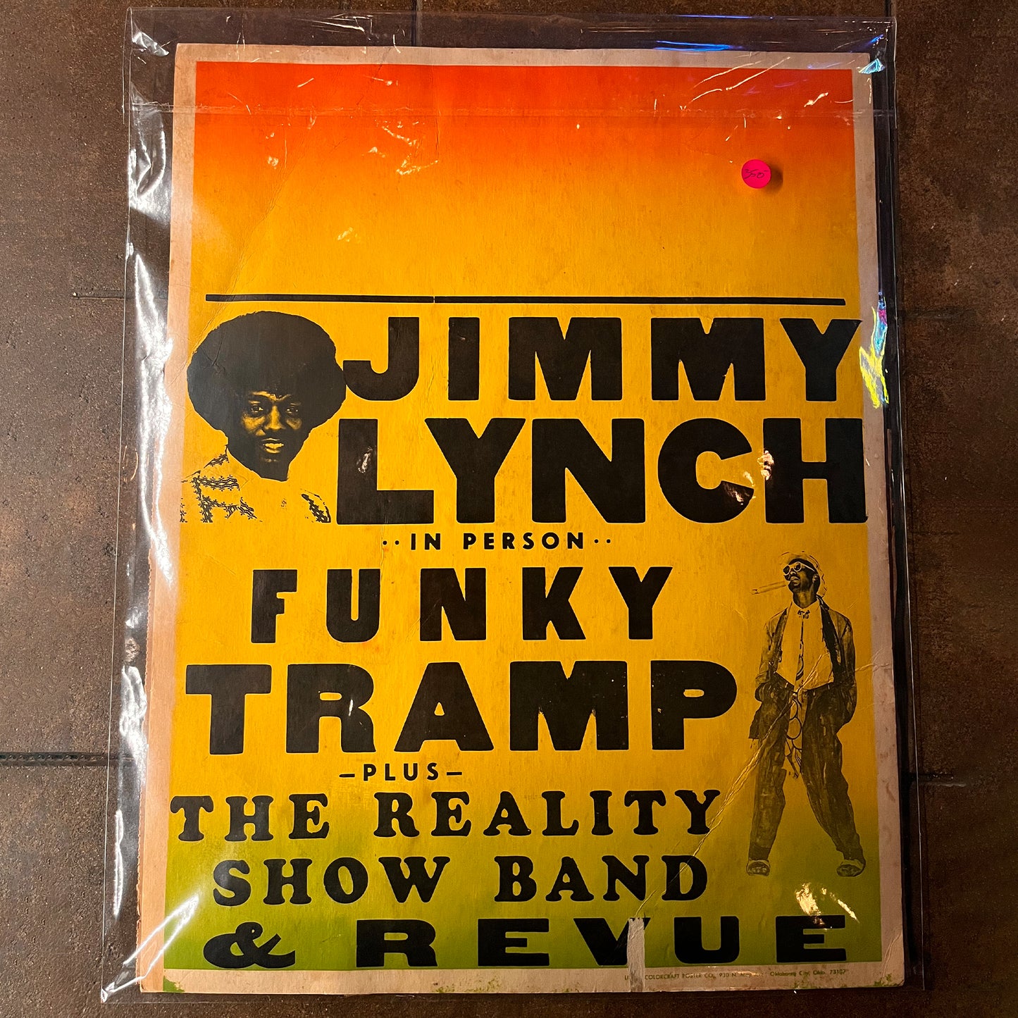 Jimmy Lynch, 'Funky Tramp' - Vintage Poster