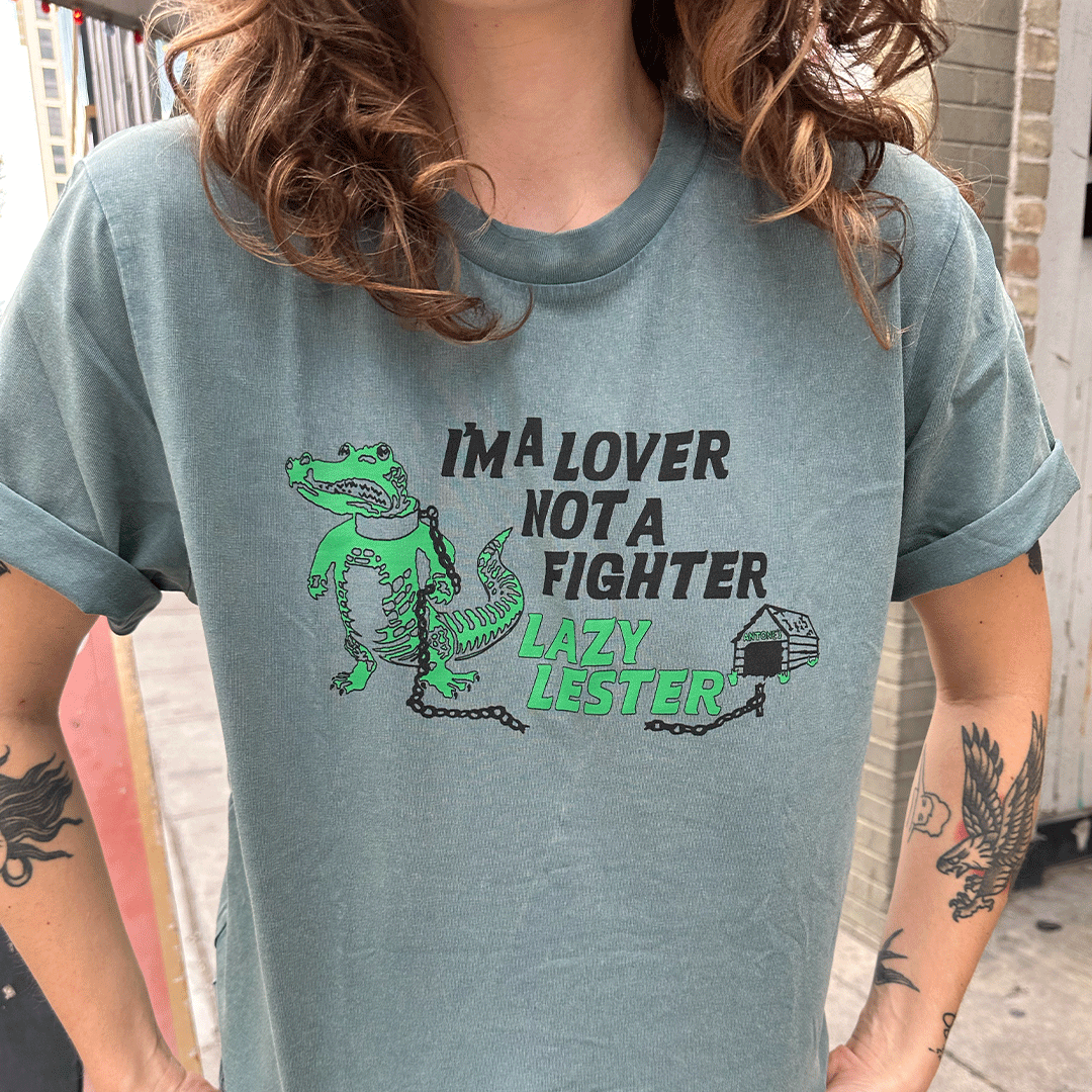 Lazy Lester 'Lover Not A Fighter' Shirt