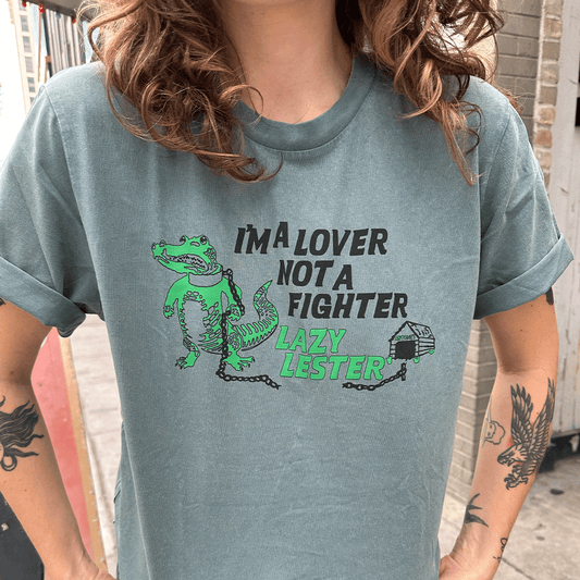 Lazy Lester 'Lover Not A Fighter' Shirt