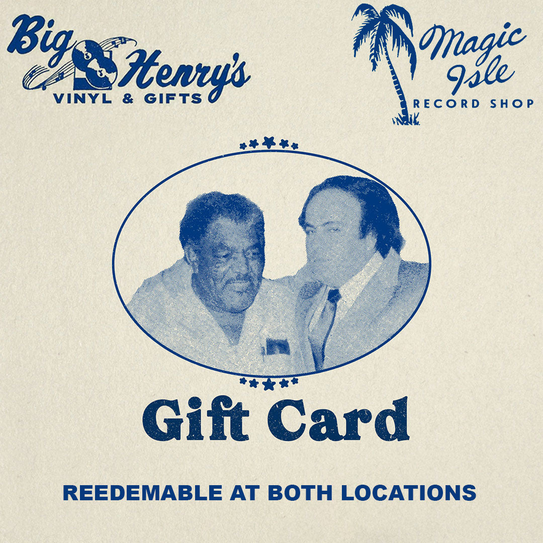 Big Henry's & Magic Isle Gift Card – Big Henry's Vinyl & Gifts