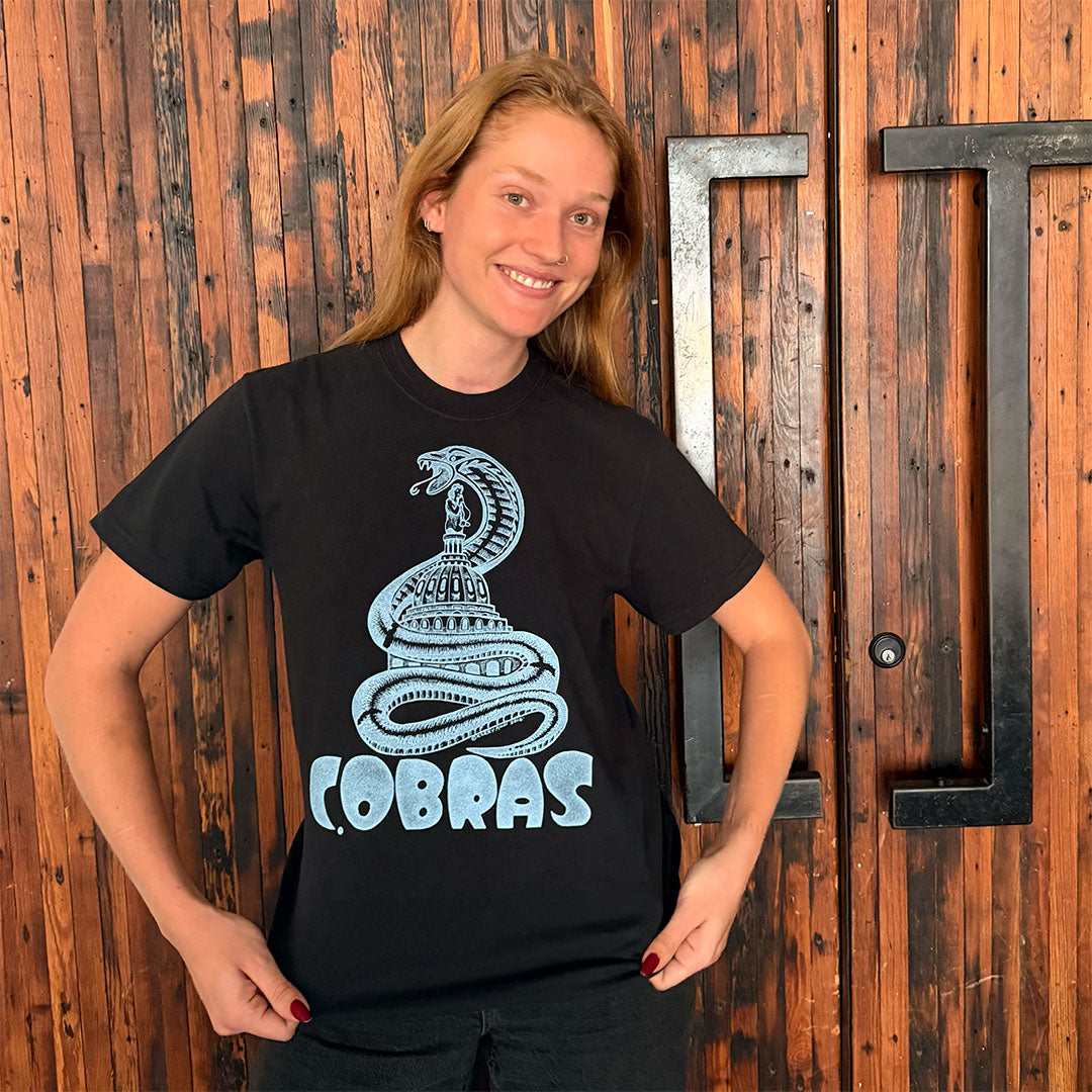 Men's Black Cobras Shirt