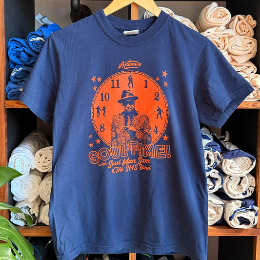 Soul Man Sam Orange Shirt