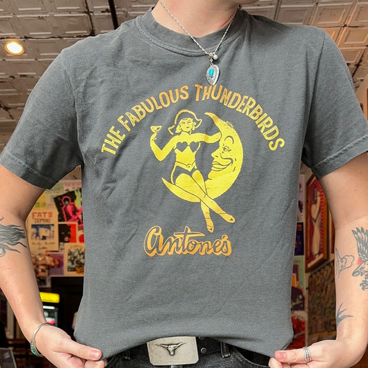 Gold Fabulous Thunderbirds Antone's 50th Shirt