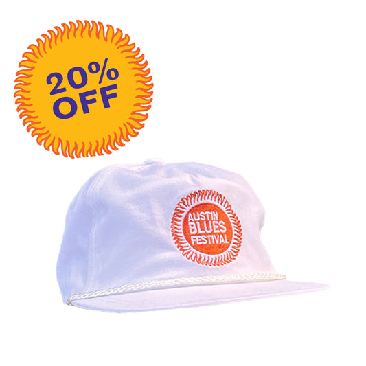 White Imperial Austin Blues Fest Hat