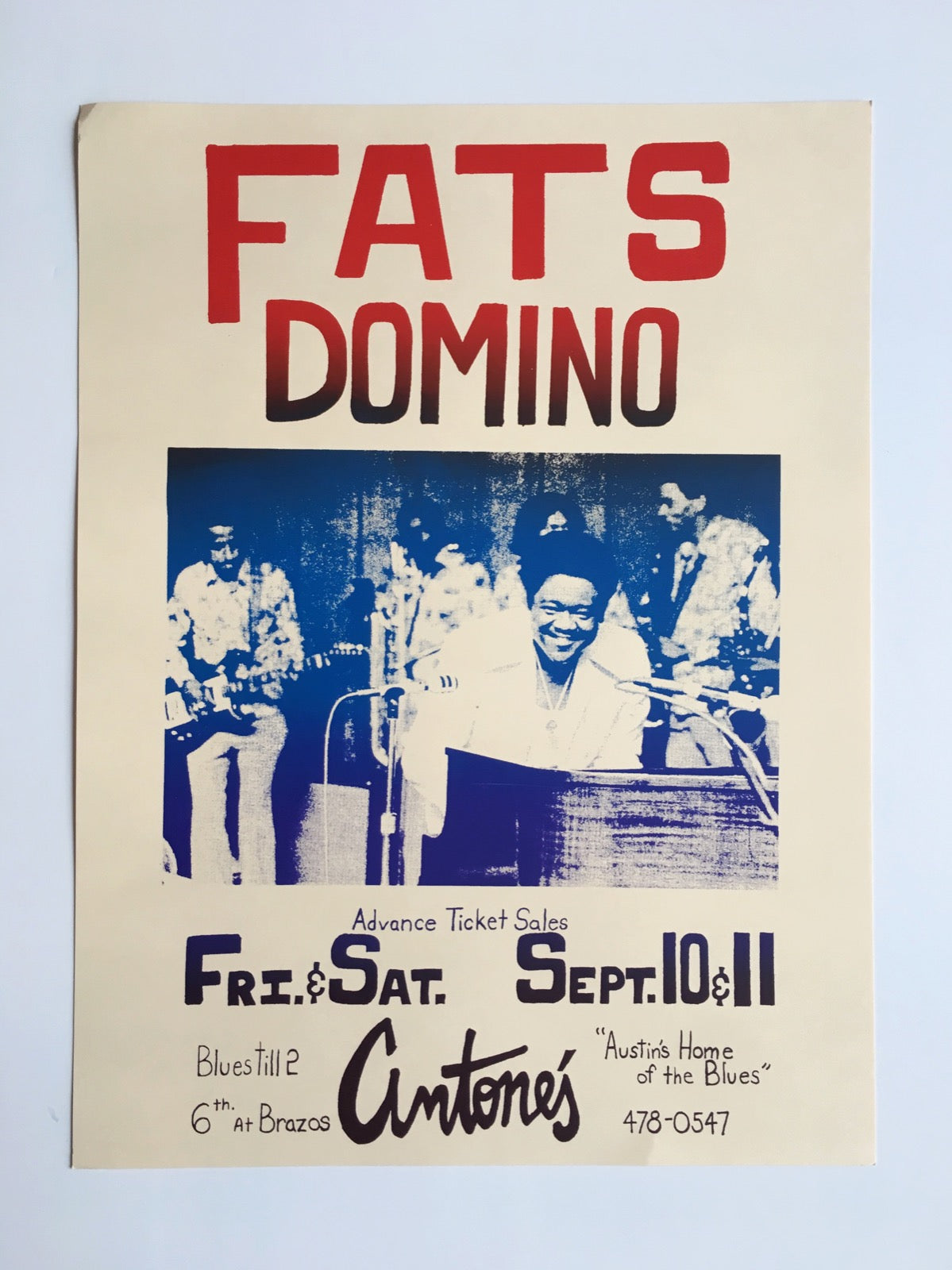 Fats Domino Poster – Big Henry’s Vinyl & Gifts