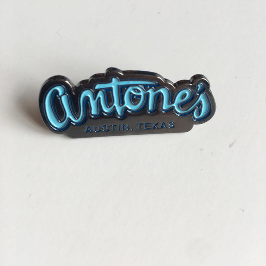 Antone's Blue Logo Lapel Pin